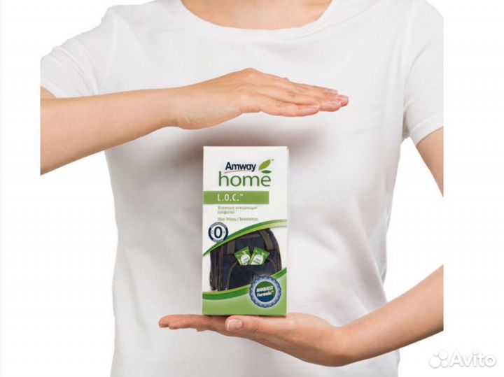 Amway Home LOC Влажные очищающие салфетки