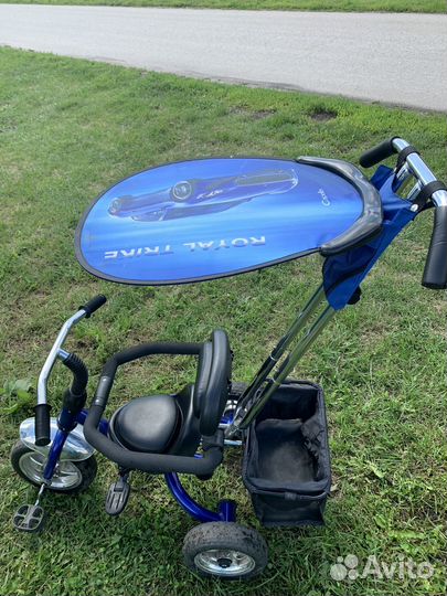 Детский велосипед с ручкой бу