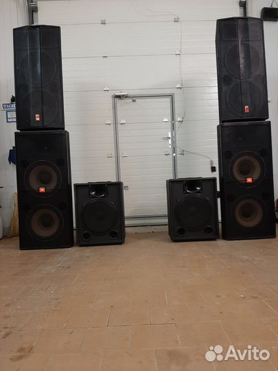 Комплект музыкальной профессиональной аппаратуры