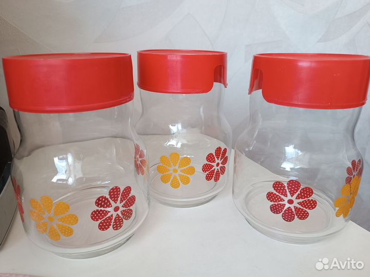 Банки для сыпучих продуктов СССР