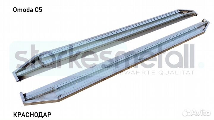 Пороги подножки Omoda C5 TOR