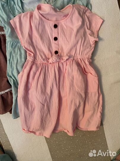 Вещи пакетом для девочки новые 110-116