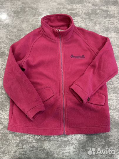Кофта флисовая на 5-6 лет