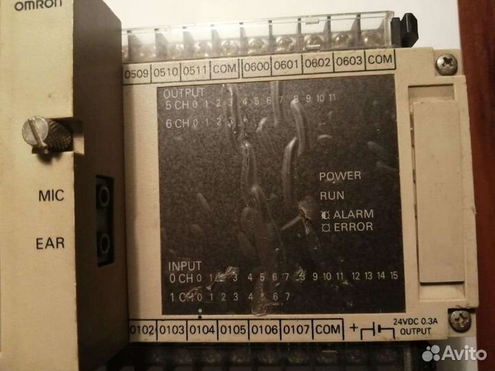 Контроллер Omron Sysmac C40P, с программатором на