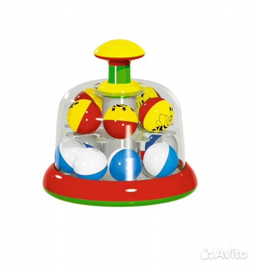 Юла карусель с шариками, Стеллар 01323