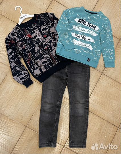Джинсы и футболки для мальчика