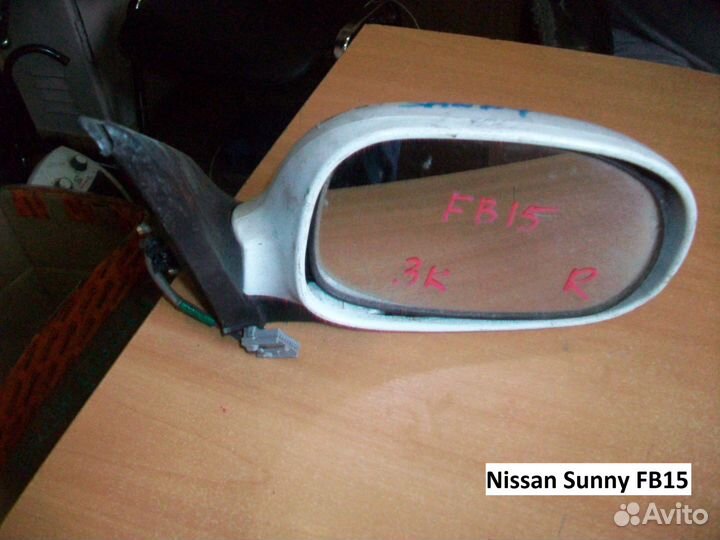 Зеркало на Nissan Sunny (Ниссан Санни) FB15