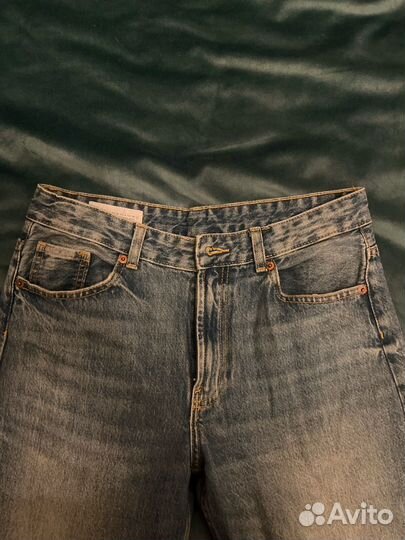 Джинсы zara 36 прямые