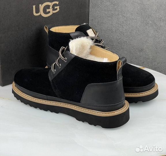 Угг Мужские Ugg Mens Neumel Gentleman Triple Black