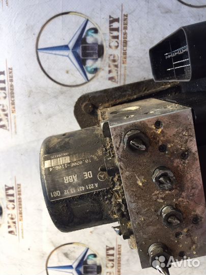 Блок ABS на мерседес W221/W216