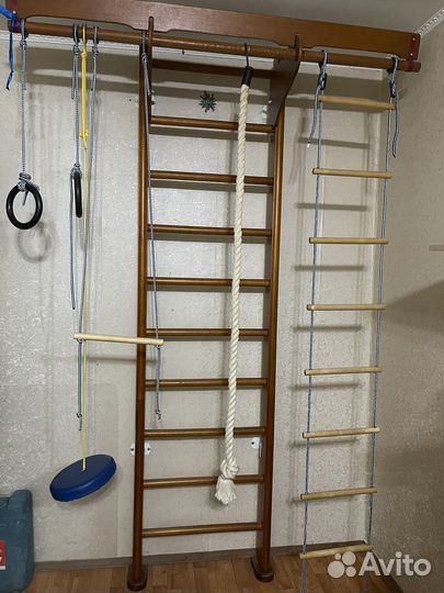 Шведская стенка деревянная бу