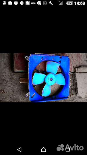 Радиатор охлаждения toyota carib