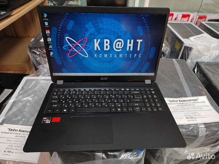 Новенький ноутбук Acer Ryzen 3200 8gb RX 540X