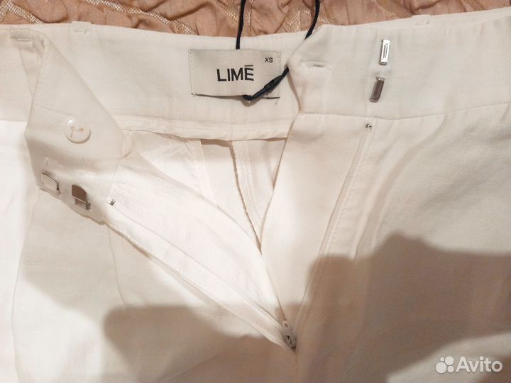 Белые брюки размерxs