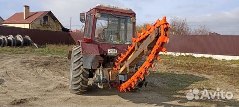 Услуги траншеекопателя