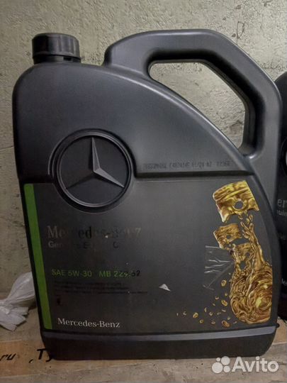 Моторное масло mercedes