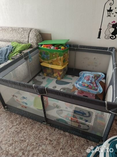 Большой детский манеж