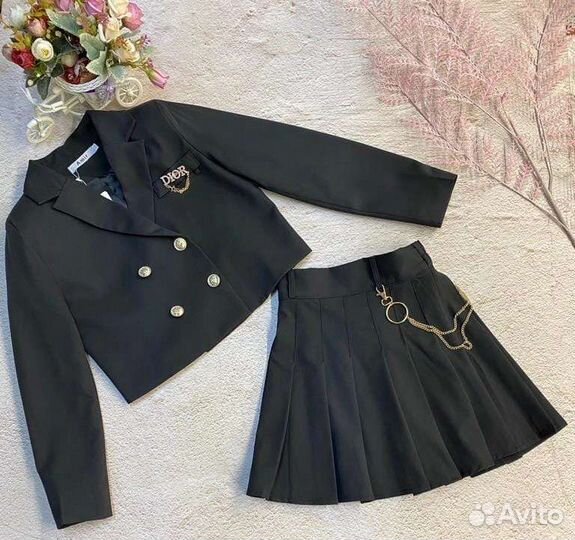 Школьная двойка 2 цвета 134/152