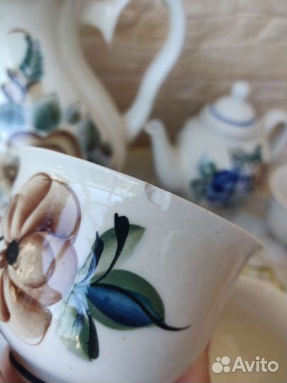 Чайный сервиз керамика СССР