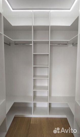 Гардеробная под ключ с 3D дизайном