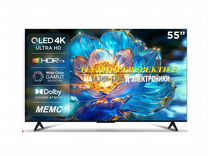 Телевизор TCL 55T7B, 55"(139 см), UHD 4K