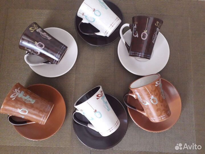 Кофейный сервиз новый в коробке