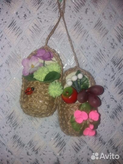 Лапти/сувенир ручной работы