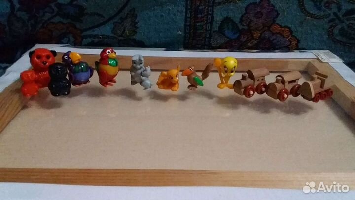 Игрушки из киндера 90х