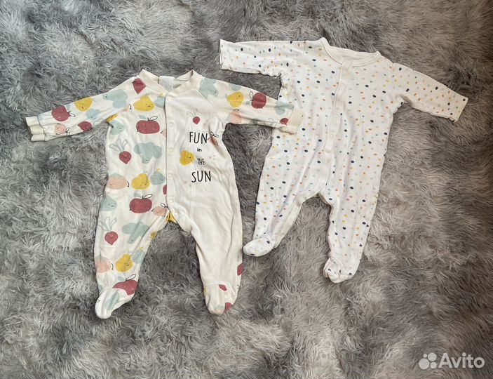 Детская одежда для девочек 68-80 пакетом