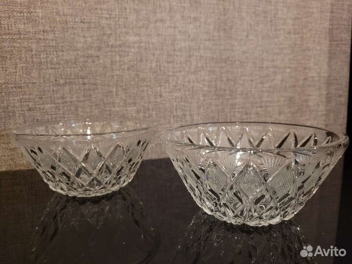 Салатник хрусталь