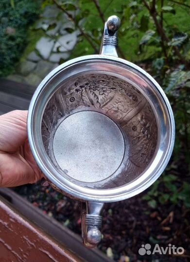 Старинная сахарница /бисквитница от Reed Barton