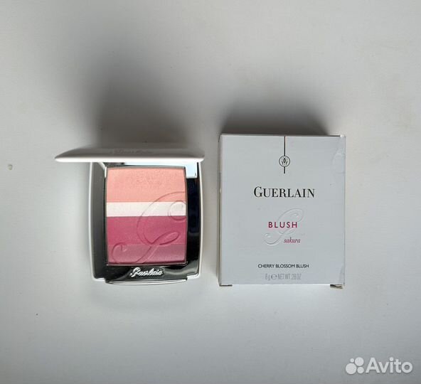 Guerlain sakura пудра румяна