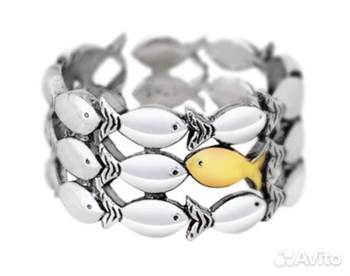 Кольцо Рыбка,Паучок