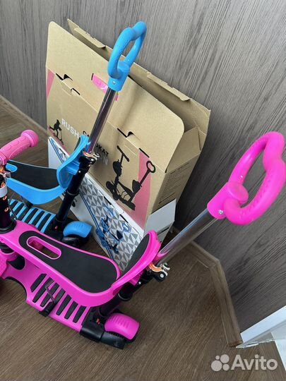 Самокат трехколесный 3 в 1 трансформер