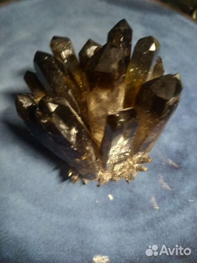 Раухтопаз друза