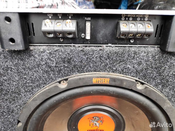Усилитель для сабвуфера + сабвуфер