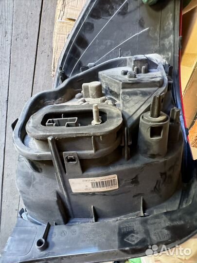 Плата заднего фонаря renault logan 2