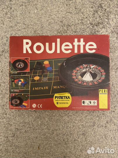 Настольная игра рулетка