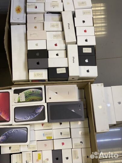 Коробки от iPhone iPad watch