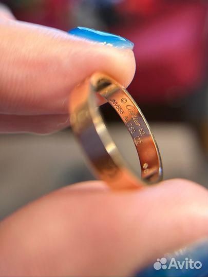 Оригинальное кольцо Cartier Love