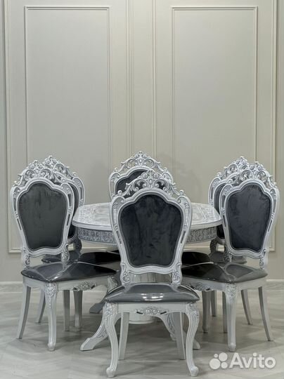 Стол и стулья от производителя. В наличии