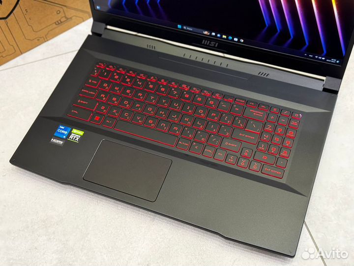 Игровой ноутбук MSI Katana 17 RTX3050 i5-12450H 16