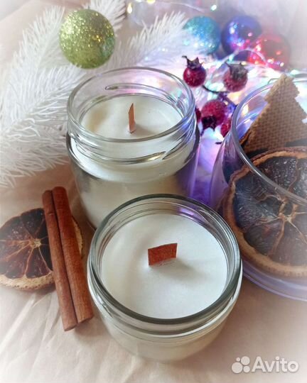 Ароматические Свечи из кокосового воска