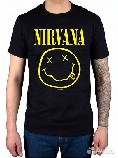 Футболки Nirvana Blink 182 Rammstein