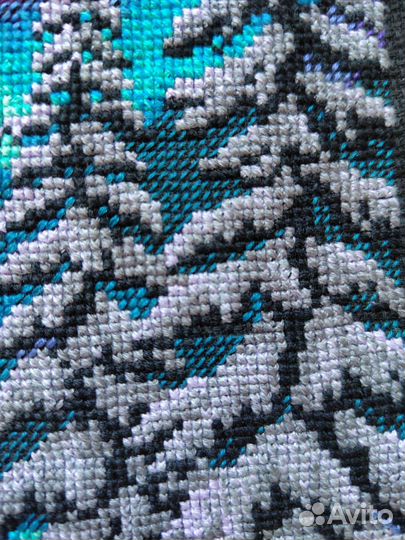 Готовая вышивка крестом Риолис 