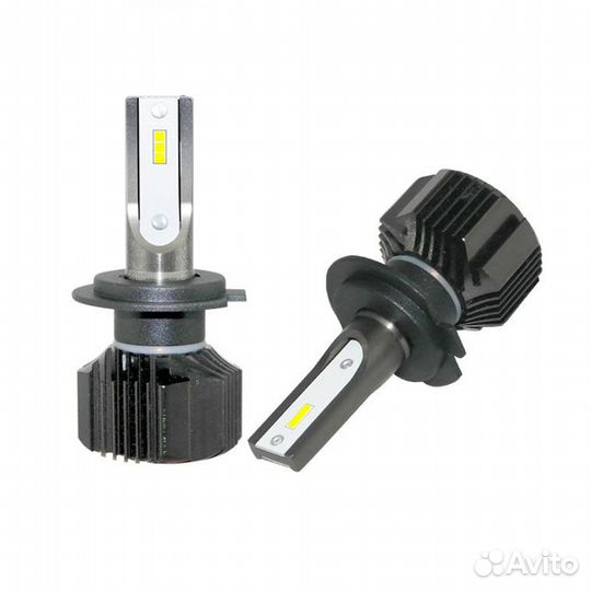 Светодиодные LED лампы sariti E5 H7 6000K (2шт.)