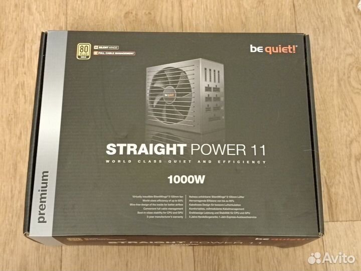 Блок питания be quiet Straight Power 11 1000W