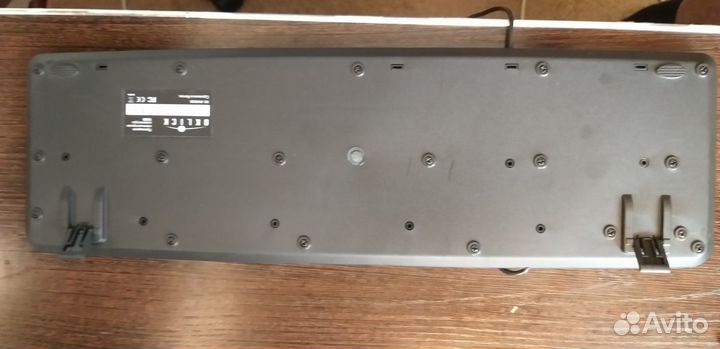 Клавиатура проводная Oklick 180M Black USB