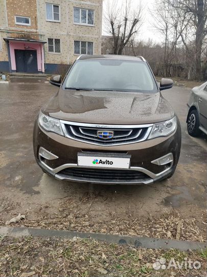 Geely Atlas 2.0 МТ, 2020, битый, 75 000 км