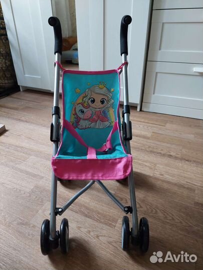 Коляска трость для кукол